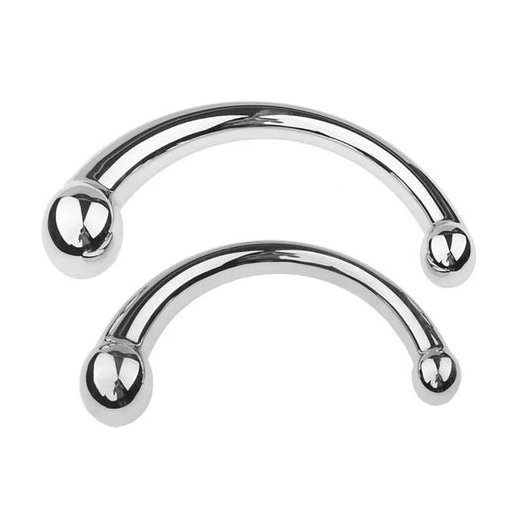 Stainless Double Hook Anal Ended Steel Elegant 5858 0718